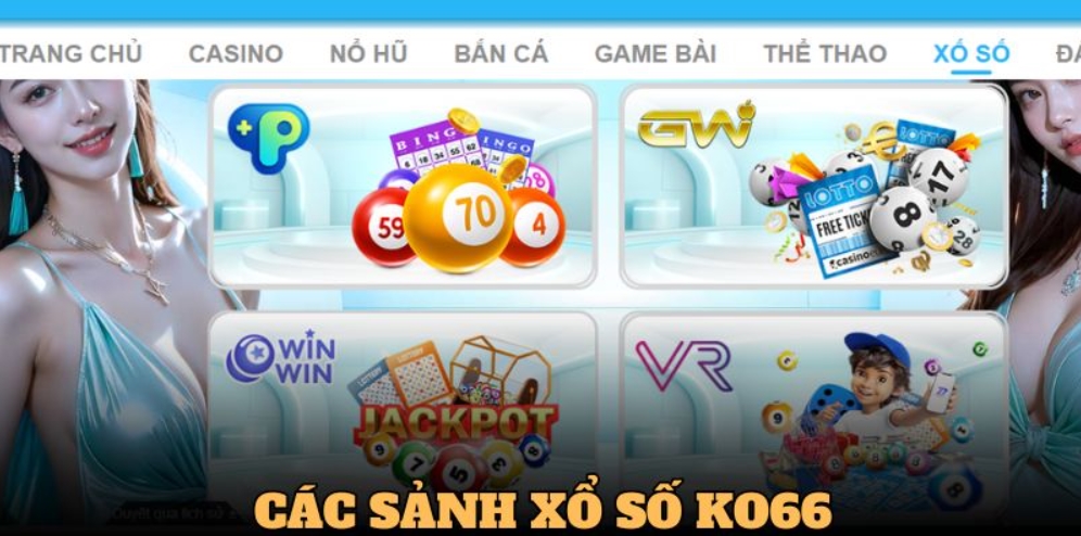 Các nhà cung cấp game Xổ số KO66 danh tiếng